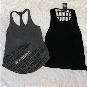 Bundle of 2 brand new marvel black widow tanks